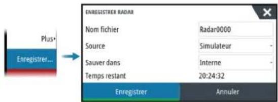 SIMRAD NSS evo3S - Enregistrement des données du radar - 1