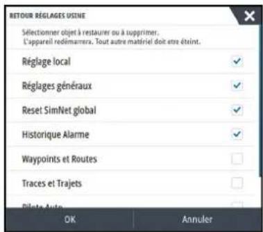 SIMRAD NSS evo3S - Retour Reglages Usine - 1