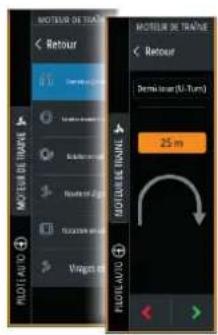 SIMRAD NSS evo3S - Demarrage d'une manoeuvre - 1