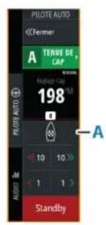 SIMRAD NSS evo3S - Pupitre de commande du pilote automatique pour les pilotes automatiques professionnels - 1