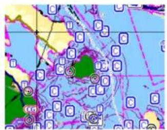 SIMRAD NSS evo3S - Courants et marées C-MAP - 1