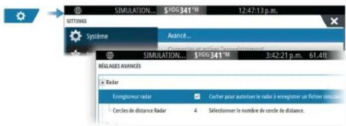 SIMRAD NSS evo3S - Enregistrement des données du radar - 2