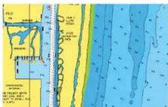 SIMRAD NSS evo3S - Hauts-fonds en surbrillance - 1