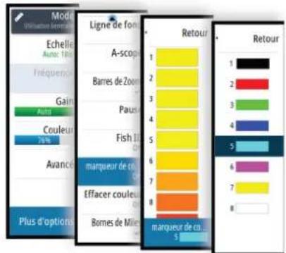SIMRAD NSS evo3S - Modification des couleurs - 1
