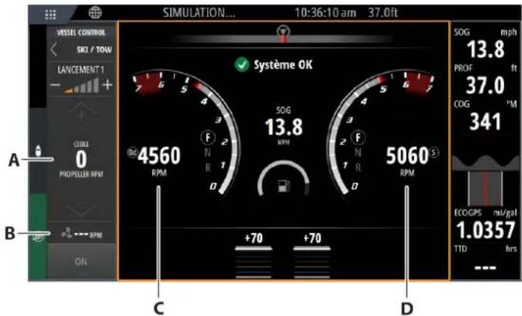 SIMRAD NSS evo3S - Remorquage intelligent - 1