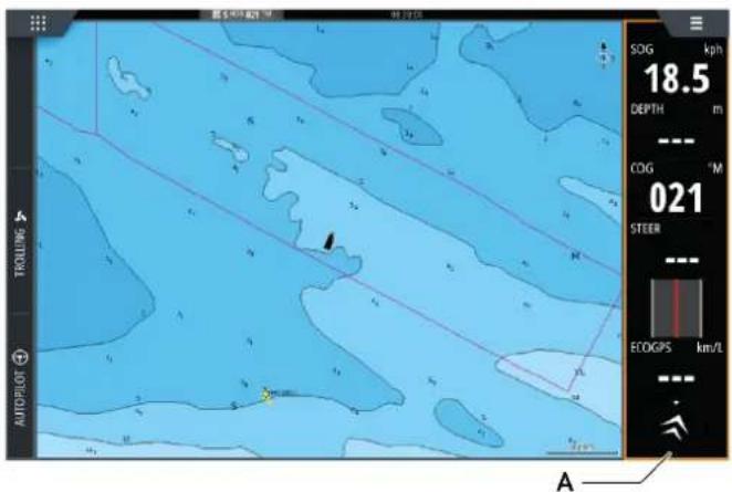 SIMRAD NSS evo3S - Direction de la partie inférieure - 2