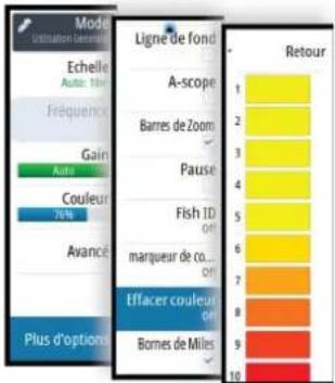 SIMRAD NSS evo3S - Effacement des couleurs - 1