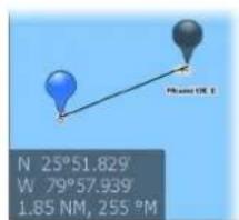 SIMRAD NSS evo3S - Affichage des informations sur les éléments de la carte - 4