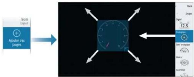 SIMRAD NSS evo3S - Ajouter des jauges - 1