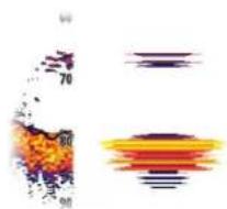 SIMRAD NSS evo3S - Options du scope Amplitude - 1