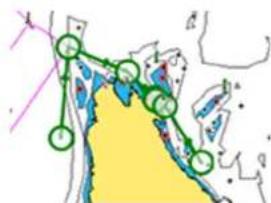 SIMRAD NSS evo3S - Examples d'Autorouting Dock-to-dock et d'Easy Routing - 2
