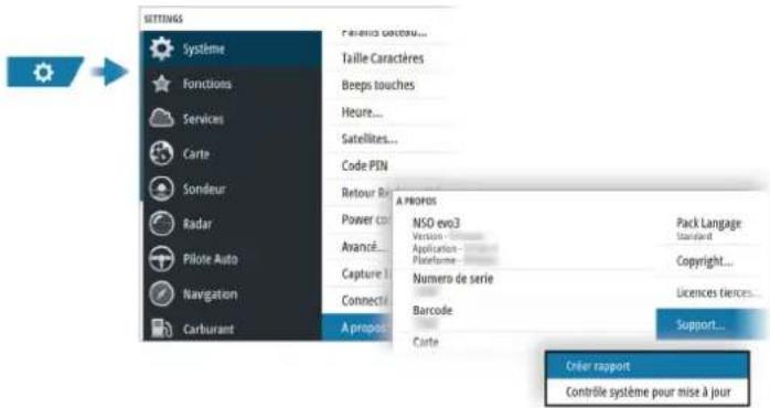 SIMRAD NSS evo3S - Rapport de service - 1