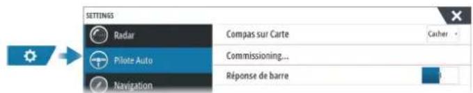 SIMRAD NSS evo3S - Paramètres utilisateur spécifiques NAC -1 - 1