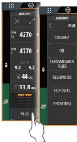 SIMRAD NSS evo3S - Menu Mercury Plus - 1
