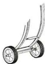 Master MAC36BDF - Attaching The Wheels (Figure 1) - 1