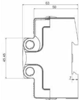 T.I.P. SINUS 85 MBUS - Dimensions - 1