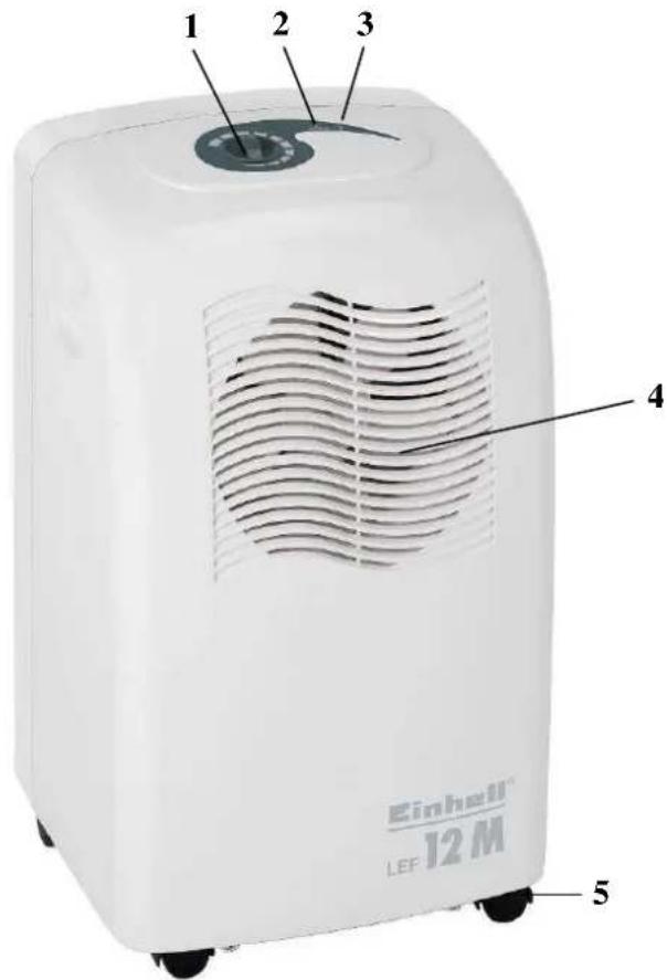 EINHELL LEF 12 M - Technical data: - 1