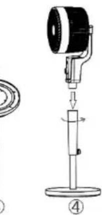 Be Cool BC18ST2402 - Przygotowanie pilota zdalnégo sterowania - Władanie lub wymiana baterii - 1
