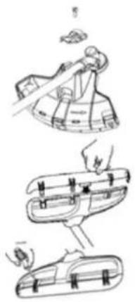 Anova D527HXP - Fixation de l'extension de la coupe de protection - 1