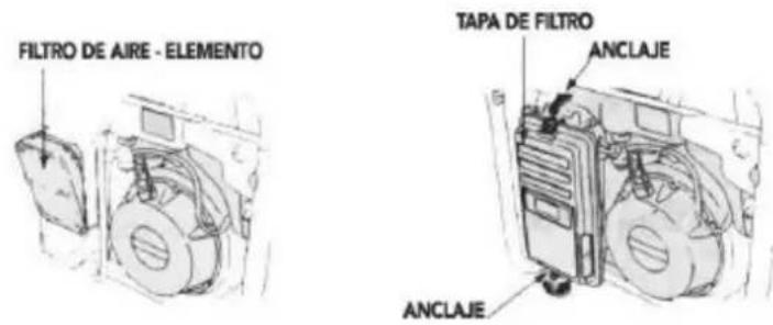 Anova GC8500E - NETTOYAGE DE L'ÉLÉMENT DU FILTRÉ À AIR - 1