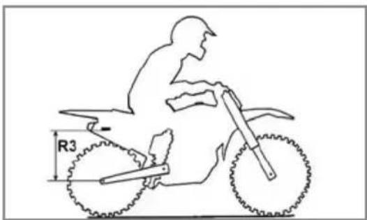 Sherco 450 SEF (2025) - PRÜFEN DER EINFEDERUNG DES STOSSDÄMPFERS UNTER BELASTUNG - 1