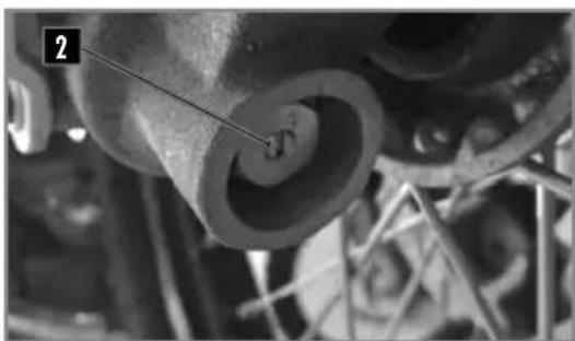Sherco 450 SEF (2025) - FORK REBOUND ADJUSTMENT - 2