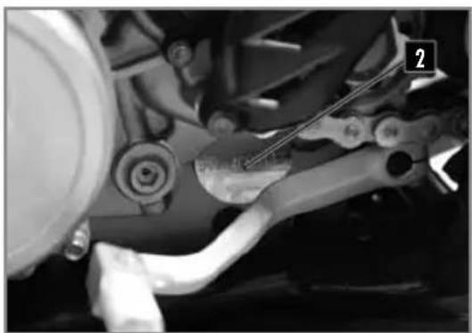 Sherco 450 SEF (2025) - ■ Engine serial number location - 1