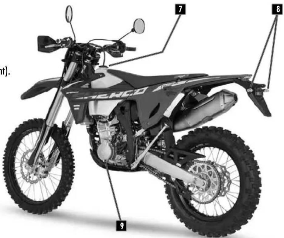 Sherco 450 SEF (2025) - Left side - 1