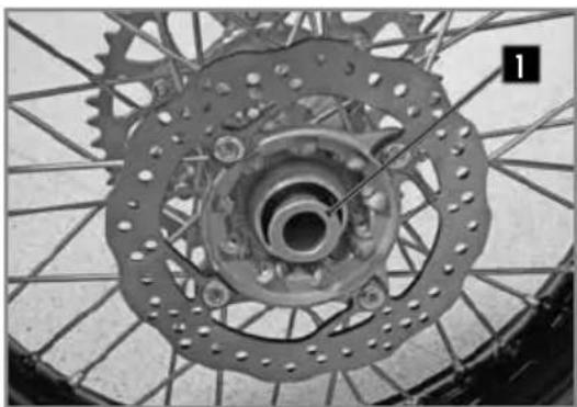 Sherco 450 SEF (2025) - REMONTAGE DE LA ROUE ARRIÈRE - 1