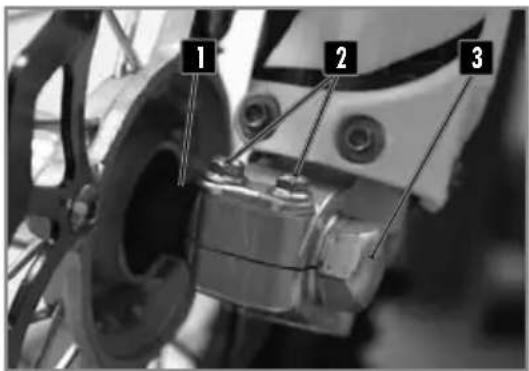 Sherco 450 SEF (2025) - IEDEREINBAU DES VORDERRADS - 1