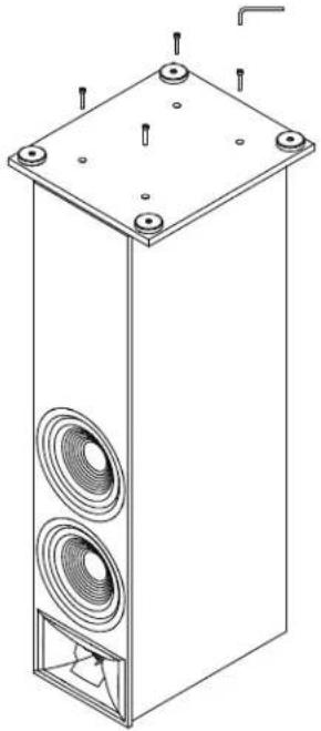 JBL Stage 260F - Montagem 280F/260F - 1