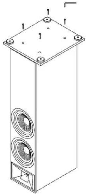 JBL Stage 260F - Assemblaggio dei 280F/260F - 1