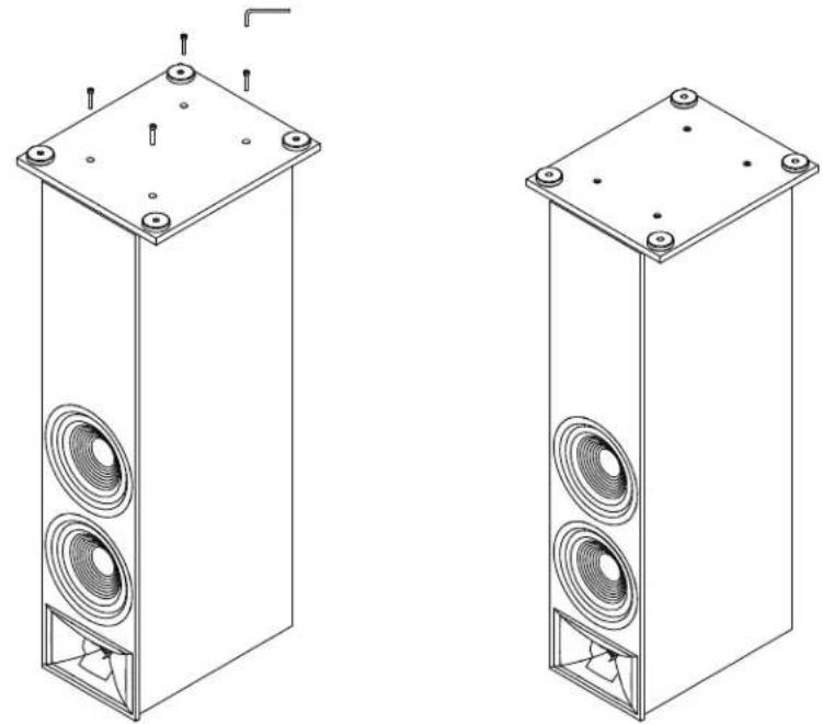 JBL Stage 260F - Assemblage des 280F/260F - 1
