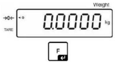 Kern IFS 100K3 - Funktion aktivieren - 1