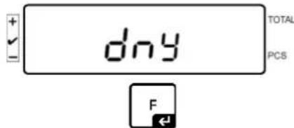 Kern IFS 100K3 - Datum einstellen: - 5
