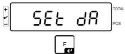 Kern IFS 100K3 - Datum einstellen: - 10