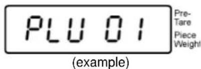 Kern IFS 100K3 - Browsing through saved values: - 2