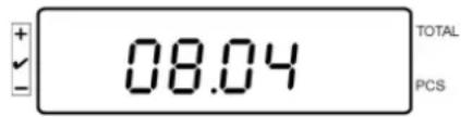Kern IFS 100K3 - Setting date: - 7
