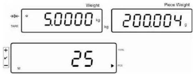 Kern IFS 60K0.5D - Stücke zahlen - 1
