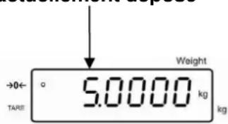 Kern IFS 60K0.5D - Réglages du menu: - 1