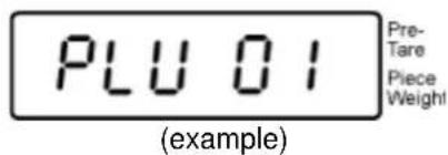 Kern IFS 60K0.5D - Browsing through saved values: - 2
