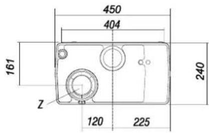 DAIKIN EHOB18AAV1H - Mesures d'installation - 2