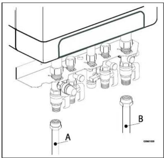 DAIKIN EHOB18AAV1H - De CV-installatie dient voorzien te zijn van: - 1