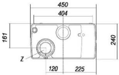DAIKIN EHOB18AAV1H - Wymiary instalacji - 2