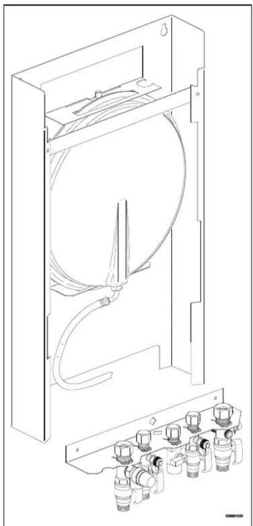 DAIKIN EHOB18AAV1H - Assemblage du pack B - 1