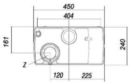 DAIKIN EHOB18AAV1H - Misure per l'installazione - 2