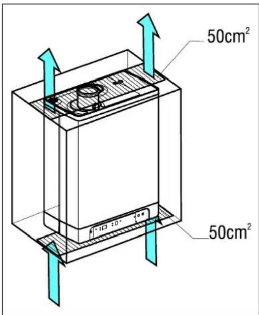 DAIKIN EHOB18AAV1H - In een keukenkastje plaatsen - 1