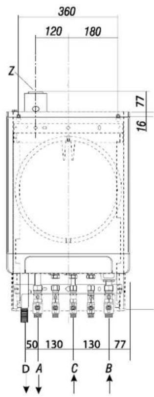 DAIKIN EHOB18AAV1H - Inbouwmaten - 6
