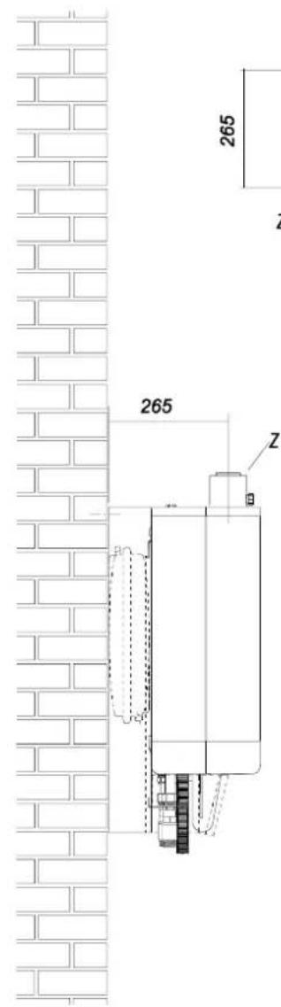 DAIKIN EHOB18AAV1H - Mesures d'installation - 4