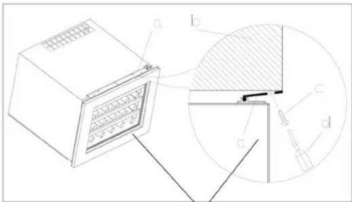TEKA RVI 20046 GBK - Spécifications de l'installation pour encastrer l'armoire - 2